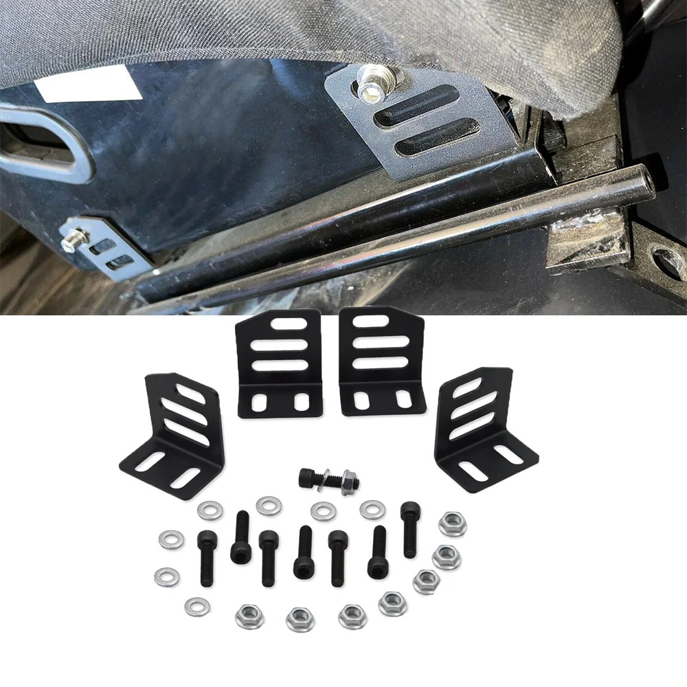 Car Accessories Adjust Low Down Ride Side Seat Mount Brackets Fits most