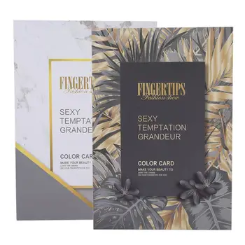 

Nail Art Accessorise Nail Tip Display Book Nail Polish Color Template Display Board Color Card Manicure Tool