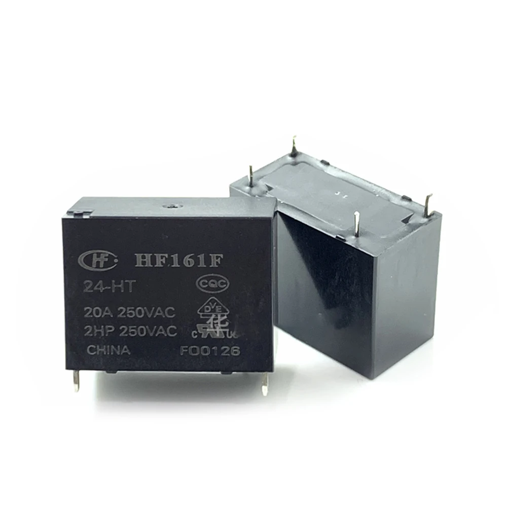 Реле DIP4 HF161F-W- 12 24 -HT 12V 24V 31A 2 шт. | Мебель