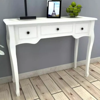 

dressing table Console table with three drawers White