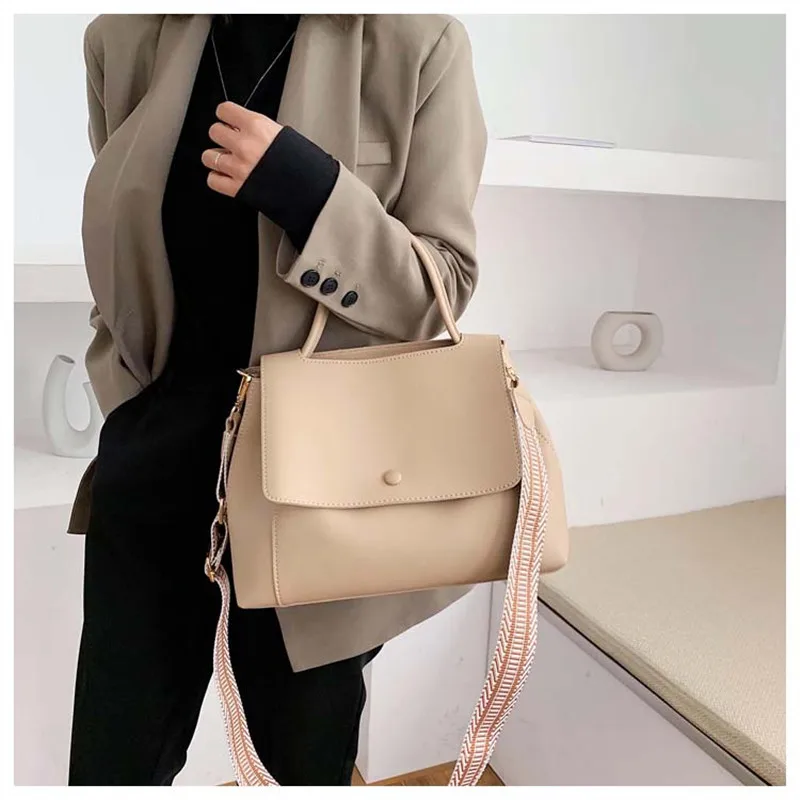 2020 New Totes Bags Women Large Capacity Handbag Woman PU Shoulder Messenger Bag Female Retro Daily Lady Elegant Briefcase | Багаж и сумки