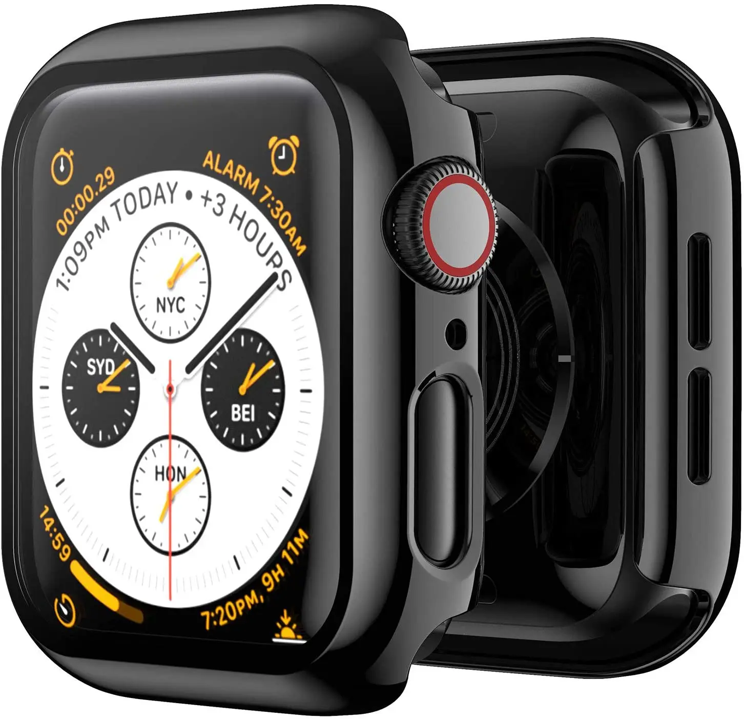 Premium Plated Bumper with Tempered Glass Screen Protector