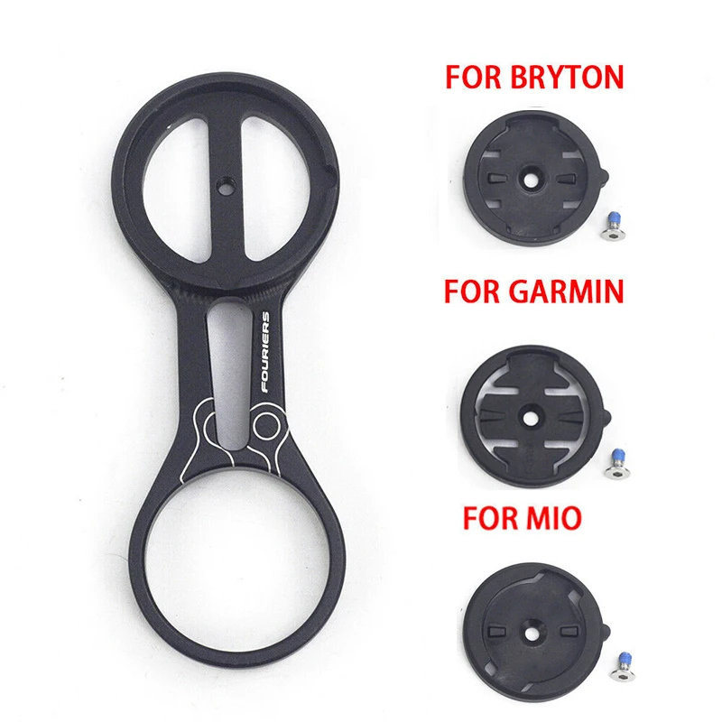 

Fouriers Stem Computer Mount 28.6mm Fork Steerer For GARMIN MIO Bryton computer GPS holder plastic bracket adapters