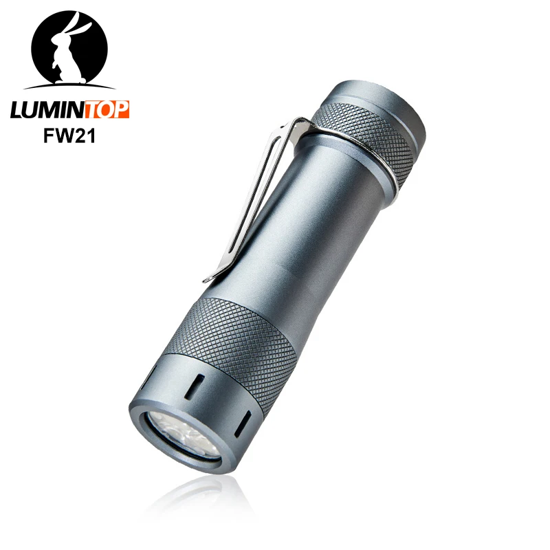 

Lumintop FW21 21700 triple LED flashlight with tail switch Anduril firmware 2800lumens EDC flashlight