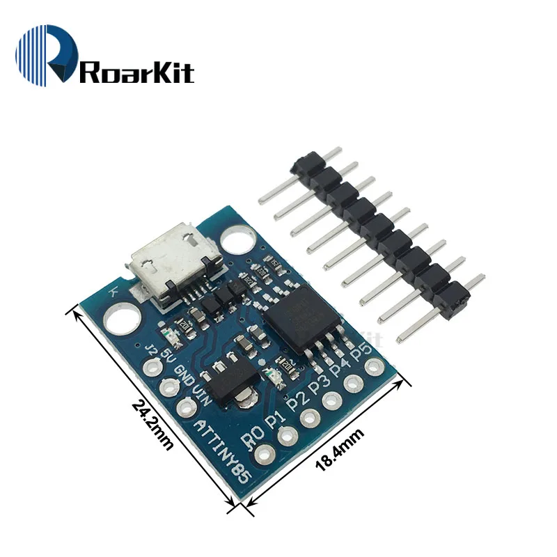 Digispark kickstarter миниатюрная Минималистичная плата разработки ATTINY85 модуль для Arduino usb