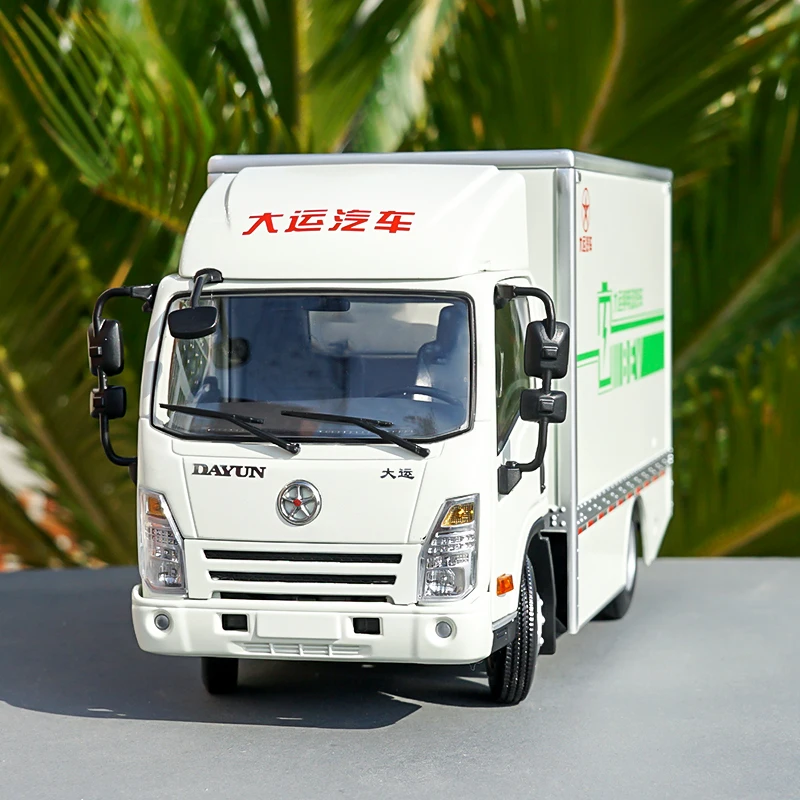 Оригинальный 1:24 dayun E3 чистый Электрический фургон модель грузовика Diecast Dayun
