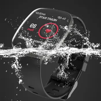 

24H Heart Rate/Blood Pressure Monitor Multi Function Sport Bracelet IP67 Waterproof Full Touch Control Smartwatch
