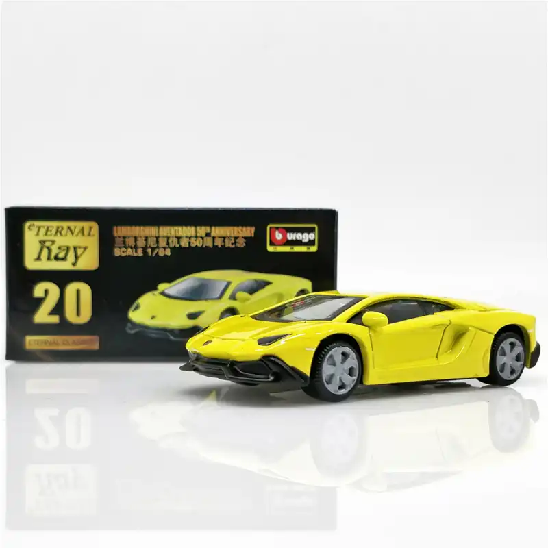 yellow lamborghini toy car