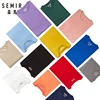 SEMIR summer cotton T shirts men 2022 simple o neck stretch solid new tops clothing casual tshirt man streetwear cool tee shirts ► Photo 3/6