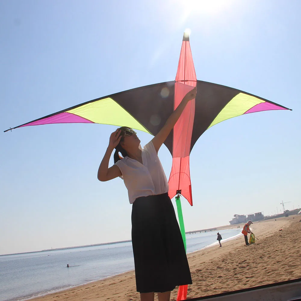 Фламинго воздушный змей delta треугольник Летающий для audlts на открытом воздухе