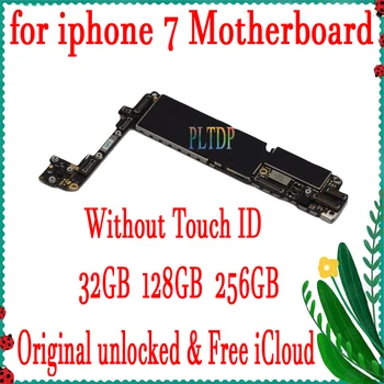 

iCloud Unlocked for iPhone 7 motherboard without Touch id , for iPhone 7 Plate Mainboard ,Original logic board with Full Chips