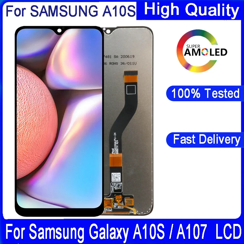 6 2 &quotОригинальный ЖК дисплей для Samsung galaxy A10s A107/DS A107F A107FD A107M сенсорный экран