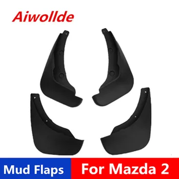 

Car Mudflaps For Mazda 2 / Demio 2008-2013 Splash Guards Mud Flap Mudguards Fender Car Styling Accessories