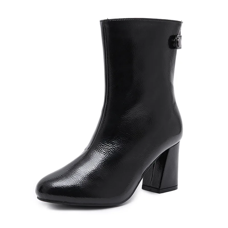 

LKSHOE 2020 New Style Women 's Boots Fashion Warm Non-Slip Strong Cheap Women 's High Heels Zapatos Mujer Chaussure
