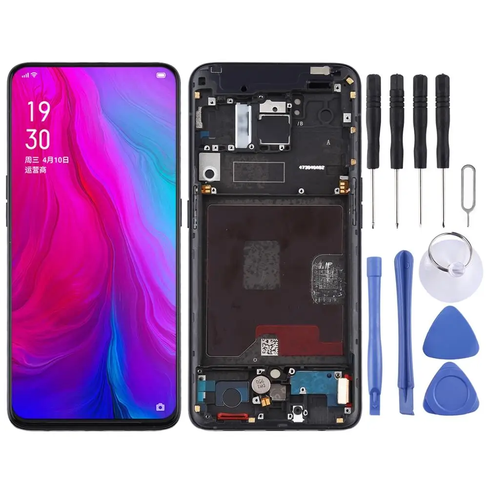 

Original LCD Screen and Digitizer Full Assembly with Frame for OPPO Reno