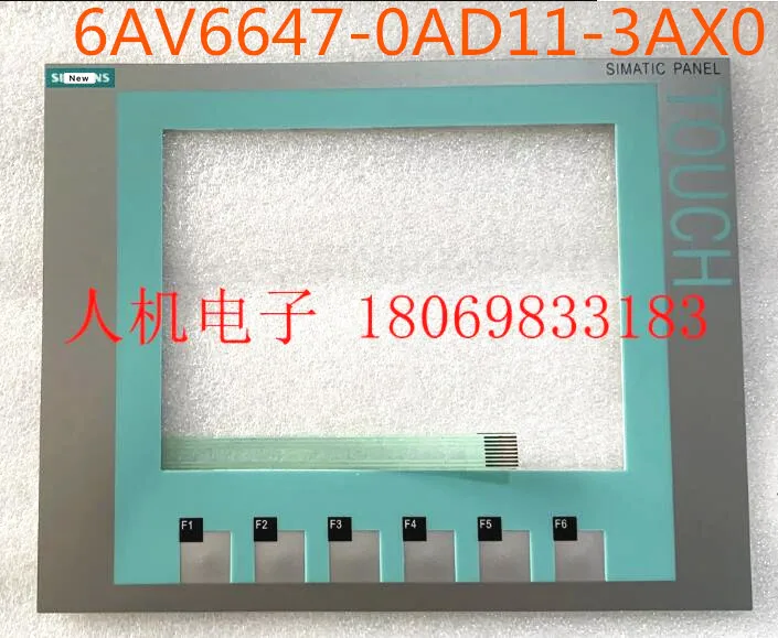 Новинка 6AV6647-0AD11-3AX0 KTP600 6AV6 647-0AD11-3AX0 HMI ПЛК мембранный переключатель клавиатура |