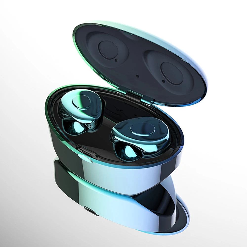 Wireless Bluetooth Earphone Active Noise Cancelling Earphones Sport Gaming Headset With Microphone In Ear Earbuds Bass Handsfree - Цвет: 6