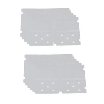 

30 Pcs Portable Recycling Mask Storage Box Face Mask Storage Clip Container Case Masks Dustproof Storage Organizer