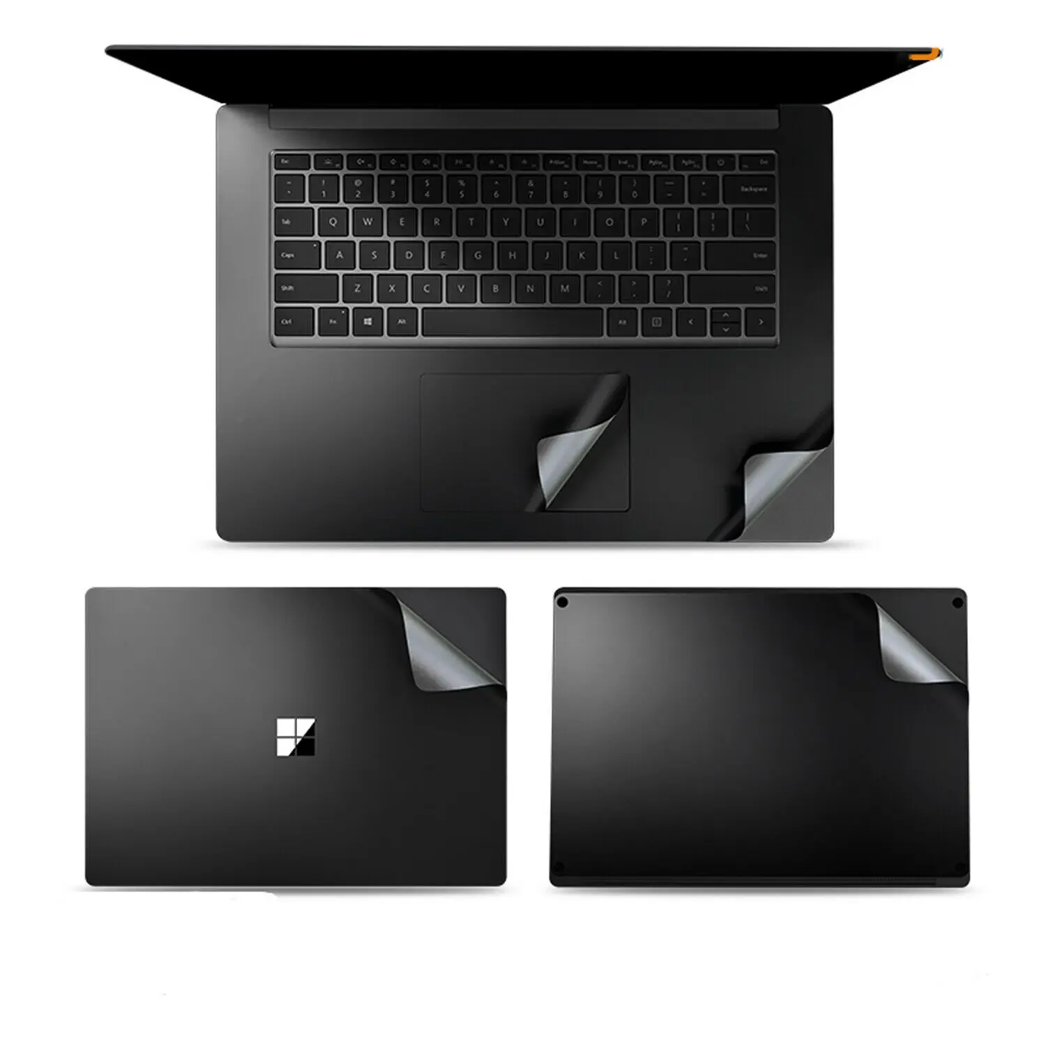 Чехол для всего тела 4 в 1 защитная наклейка ноутбука Microsoft Surface кожа