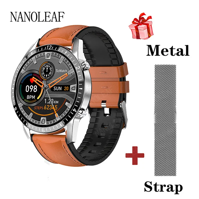 Smart Watch Sport Men Make Answer Call Business Digital Wristwatch with Music Player App Message Reminder Fitness Tracker 