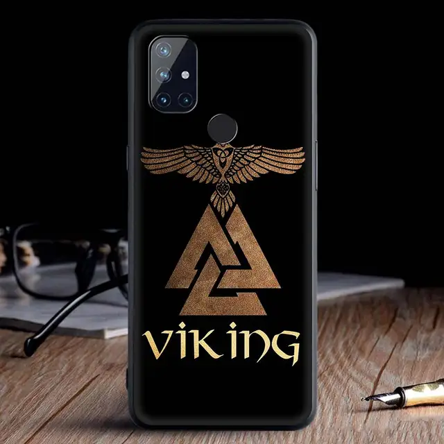 For OnePlus 8 Nord 7Pro Case For One Plus Z N10 5G 8T 7 Pro n100 7T 6T Full Protection Soft Phone Cover Viking Vegvisir Logo Sac B09