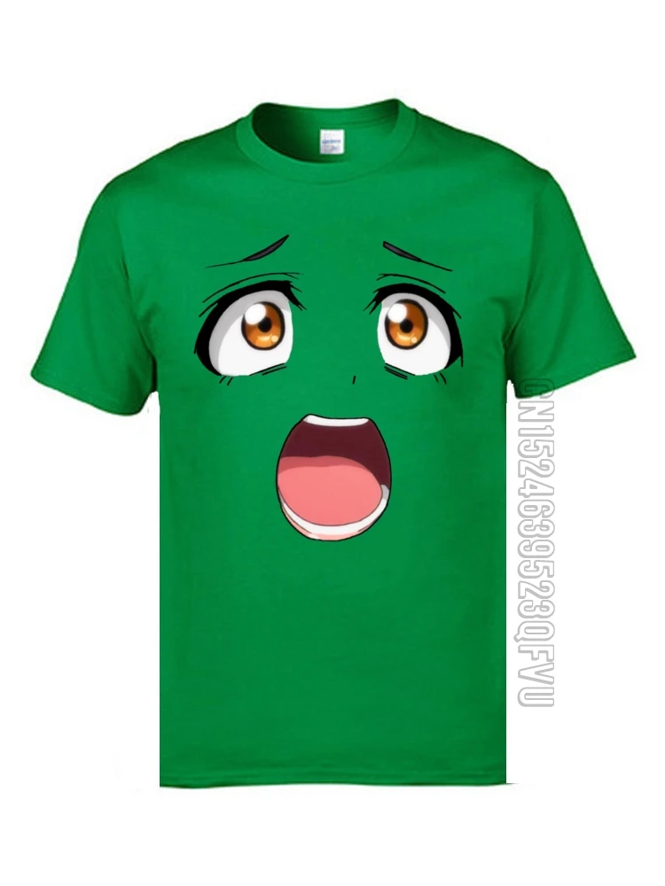 Очаровательные футболки Love Smile Ahegao Phiz Face популярные из японского аниме Харадзюку