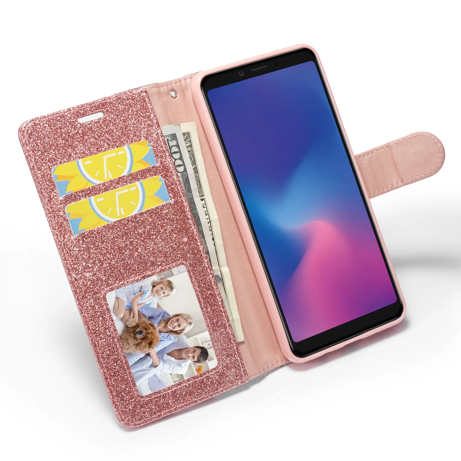Диаманта Bling Флип Чехол Для samsung Galaxy A8 A7 A750 A6 A3 A5 A520 A320 кожаный бумажник-книжка блестящий чехол Чехол