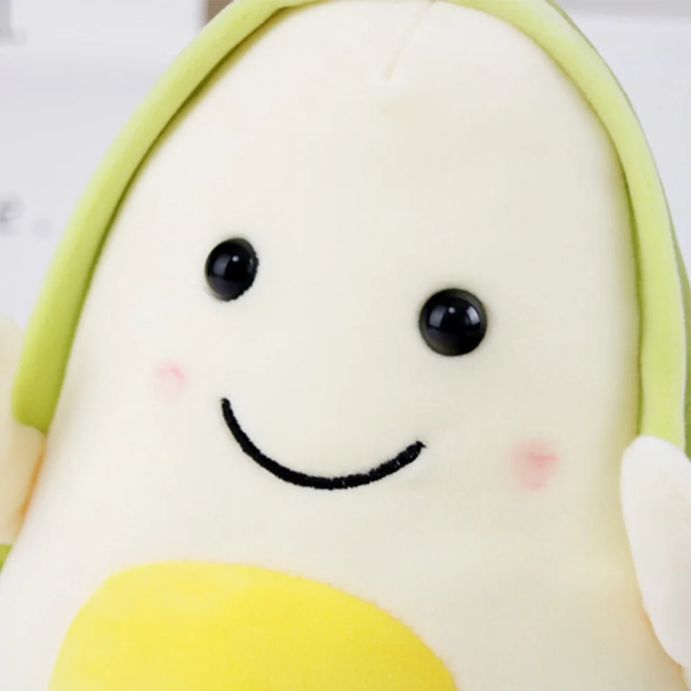 23cm Height Kawaii PlushAvocado Fruits Doll Toy Kids Sleeping Back Cushion Cute Stuffed Cartoon Baby Accompany 1 23cm Height Kawaii PlushAvocado Fruits Doll Toy Kids Sleeping Back Cushion Cute Stuffed Cartoon Baby Accompany 3