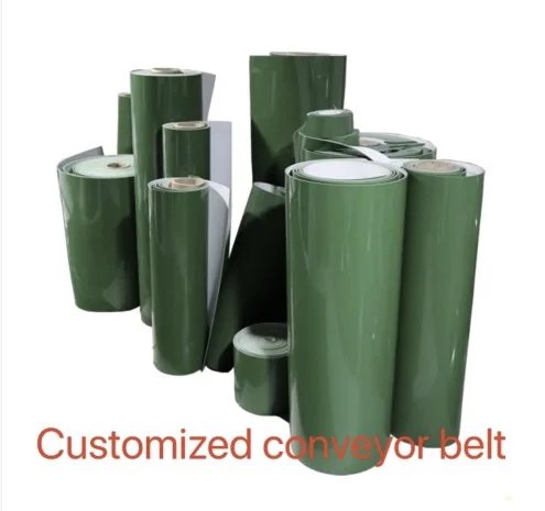 

1060x50x1mm PVC Green Fat Line Industrial Conveyor Belt