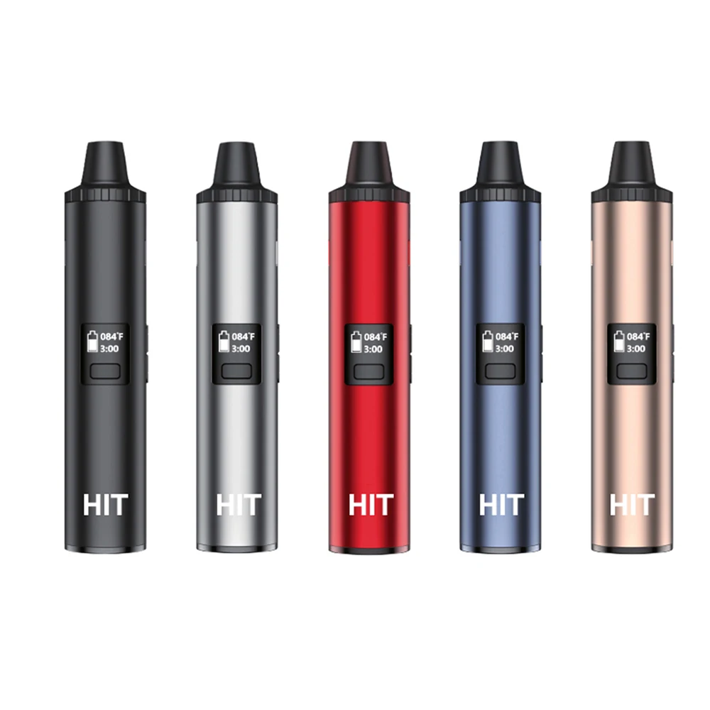 Original Yocan Hit With 1400mAh Battery Magnetic Mouthpiece OLED Display Ceramic Heating Coil