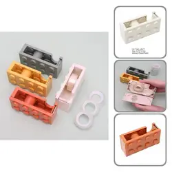 Distributeur de ruban de masquage en plastique Durable, aiguisé, Construction robuste, coupe ruban pour la maison 