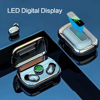 

X10 Bluetooth Earphone TWS5.0 Wireless Headphones dual call power display sports noise canceling headphones breathing light
