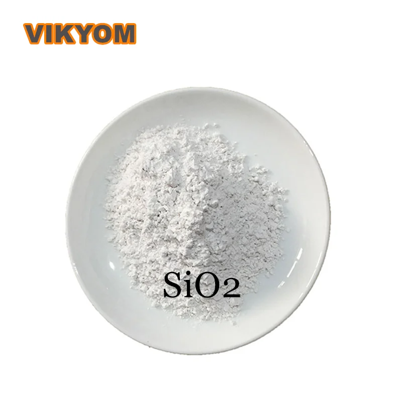 99.9% г. высокочистый микрометр SiO2 порошок сверхтонкого нано-оксида кремния для