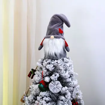 

Forester Tree Top Star Faceless Doll Spring Tree Top Dress Up Family Christmas Decoration Plush Doll