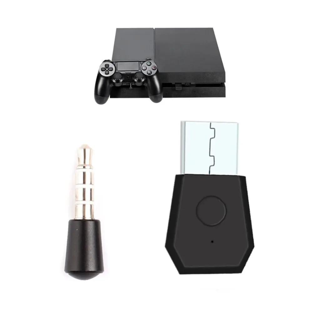 USB адаптер Bluetooth передатчик для PS4 Playstation Bluetooth 4,0 гарнитуры приемник наушники ключ
