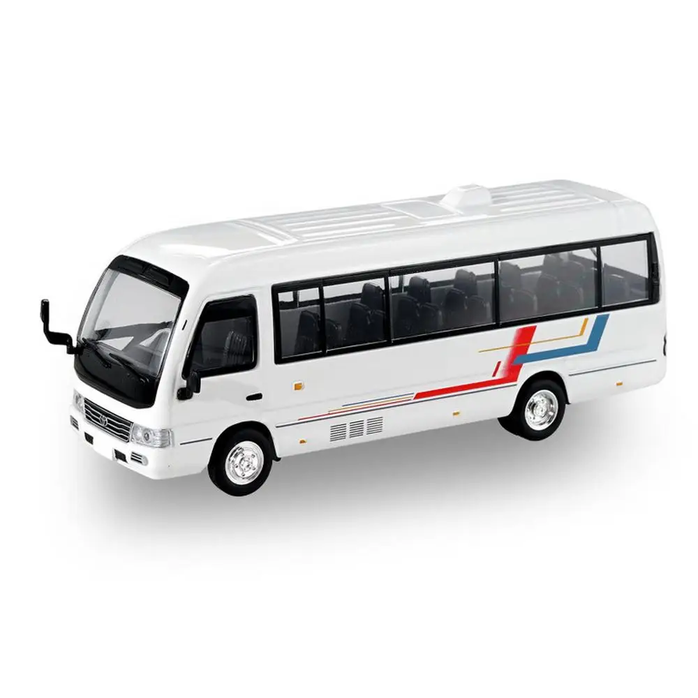 XCARTOYS 1/64 Масштаб Toyota Coaster мини-автобус литые модели автомобилей коллекция игрушек