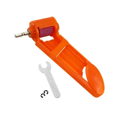 orange 2-12.5mm Portable Drill Bit Sharpener Corundum Grinding Wheel for Grinder Tools for Drill Sharpener Power Tool Drill Grinder - Цвет: orange