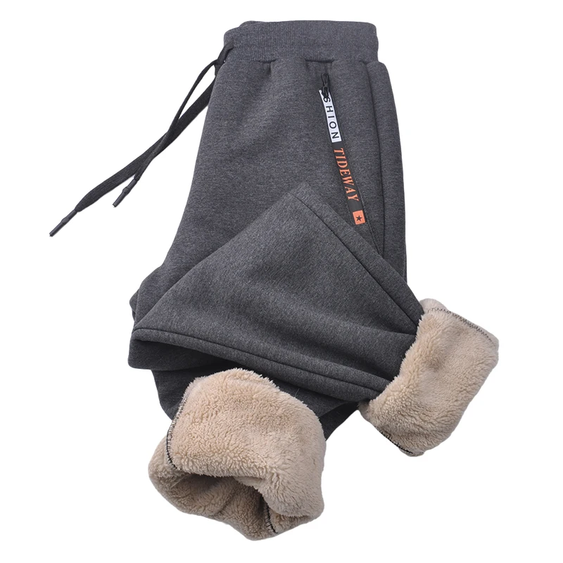 Sportswear Track-Pants Joggers Winter Fleece Thick Plus-Size Casual New 6XL Warm 7xl-8xl