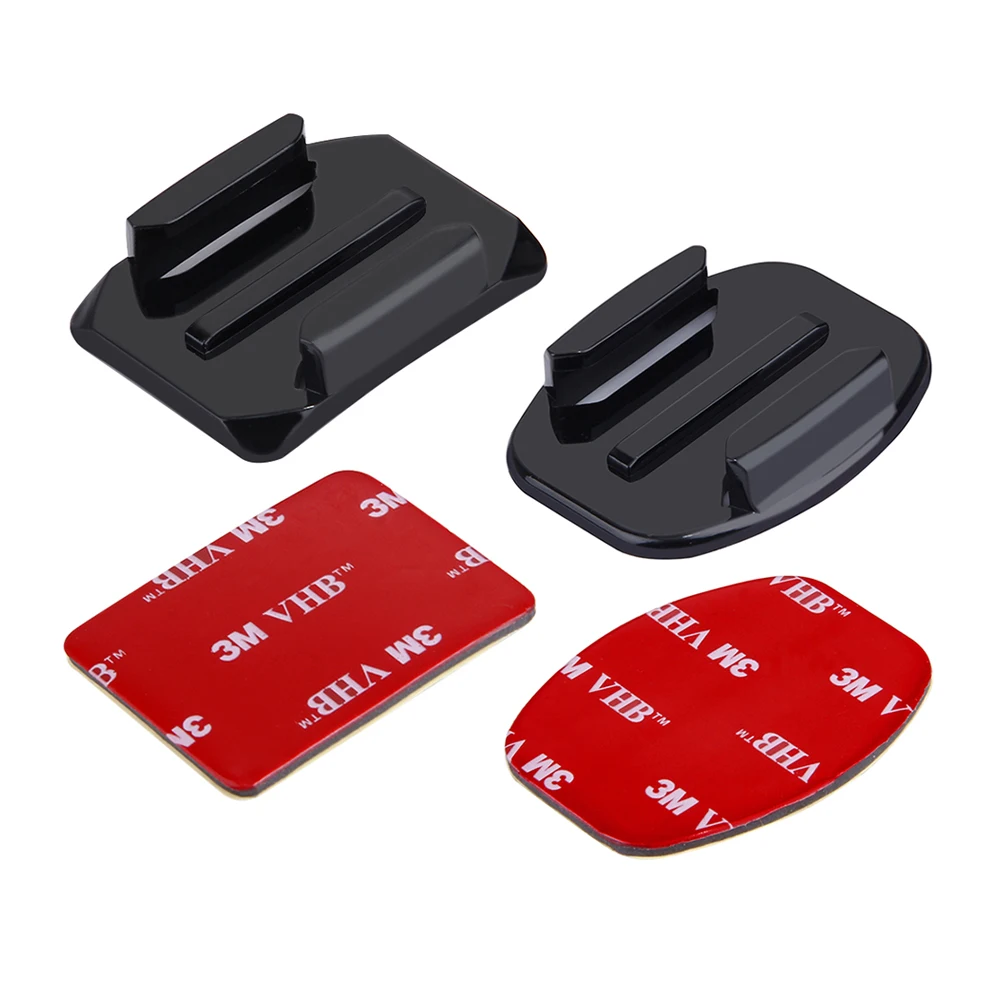 

12 Pcs Flat Curved Mount Set Sticker 3M Adhesive for GoPro Hero 8 7 6 5 4 3+ Xiaoyi Yi Action Camera for Go Pro Accessories