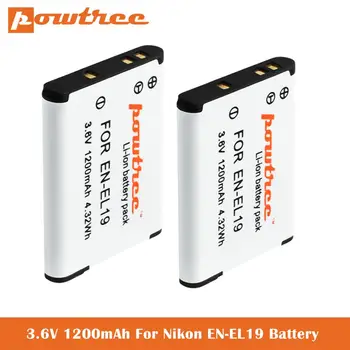 

1200mAh EN-EL19 Battery For Nikon Coolpix W150 S32 S100 S2800 S3200 S3300 S3500 S3600 S4100 S4200 S4300 S5200 S5300 S6500 S6600