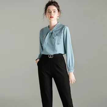 

T907336 Suit Female 2020 Summer Women's Wear Slim Fit Slim Two-piece Set