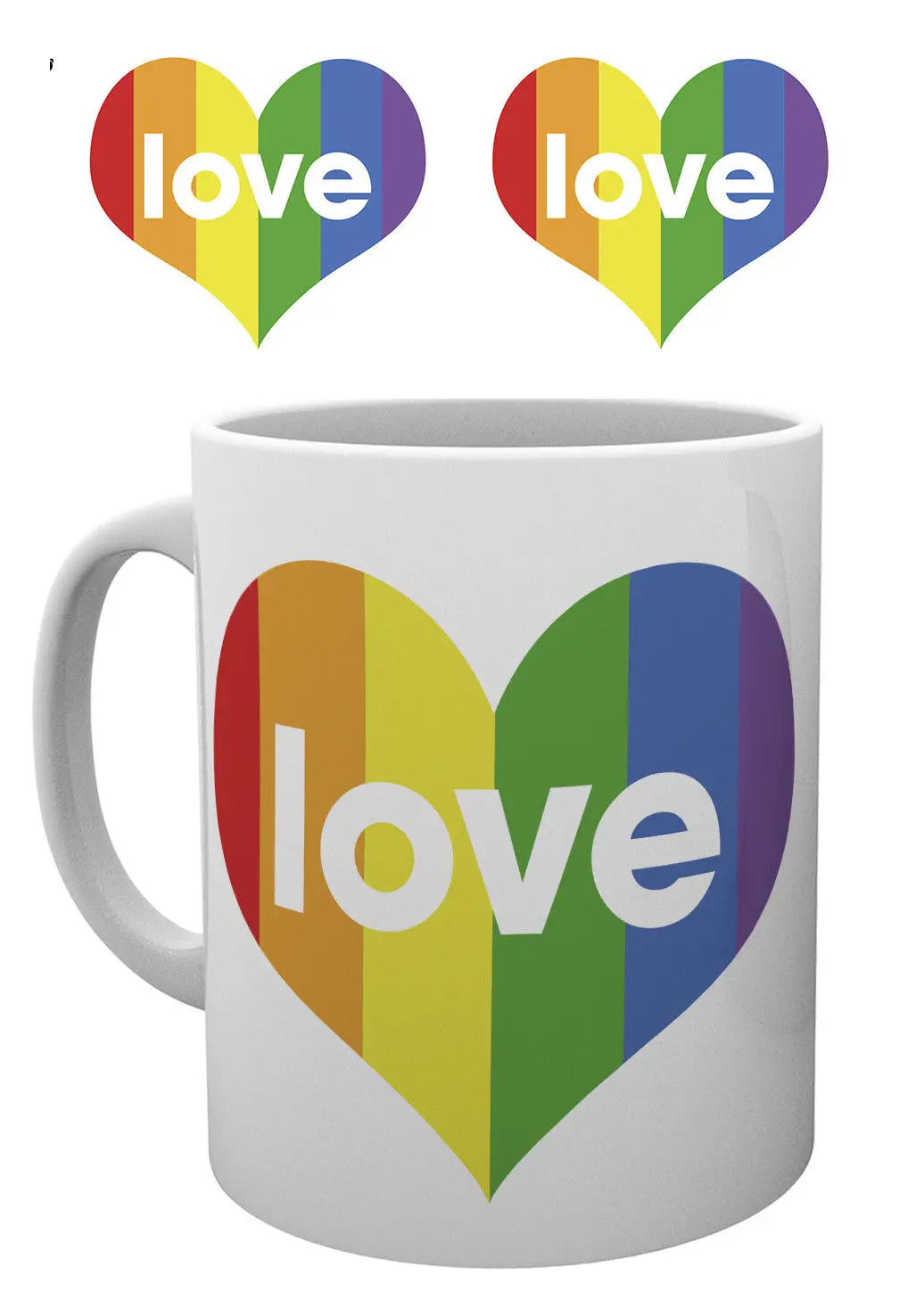 Pride Love чашка в форме сердца керамическая кофейная керамическая чайная кружка