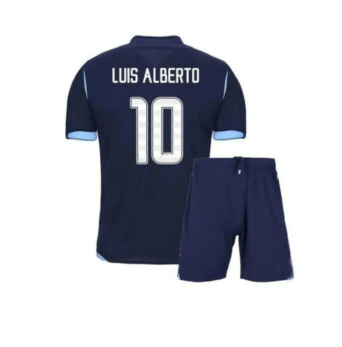 Детская Biancocelesti Футболка camiseta local Immobile Sergej jersey de alta calidad Lazio 19 20 traje infantil - Цвет: custom