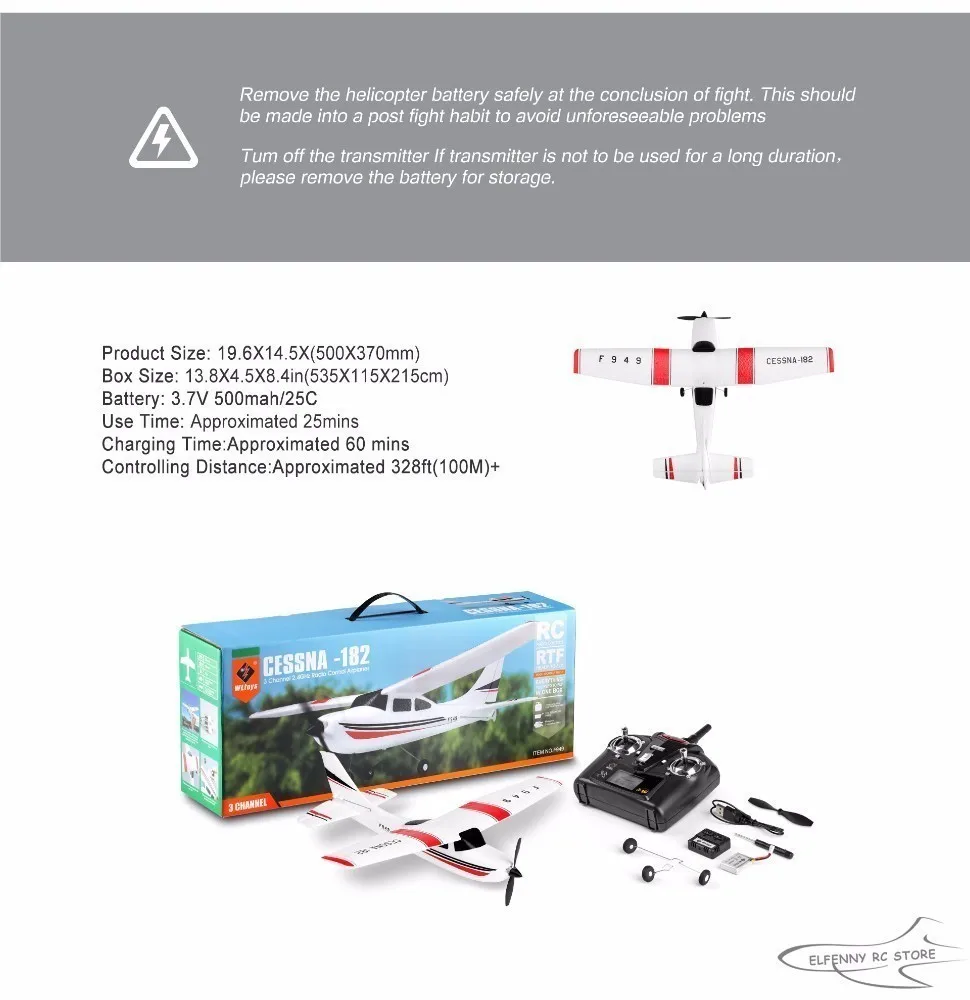 Wltoys F949 Sky King 2,4G RC самолет с фиксированным крылом RTF авиационное радио управление 3CH RC самолет с фиксированным крылом самолет против WLtoys F929