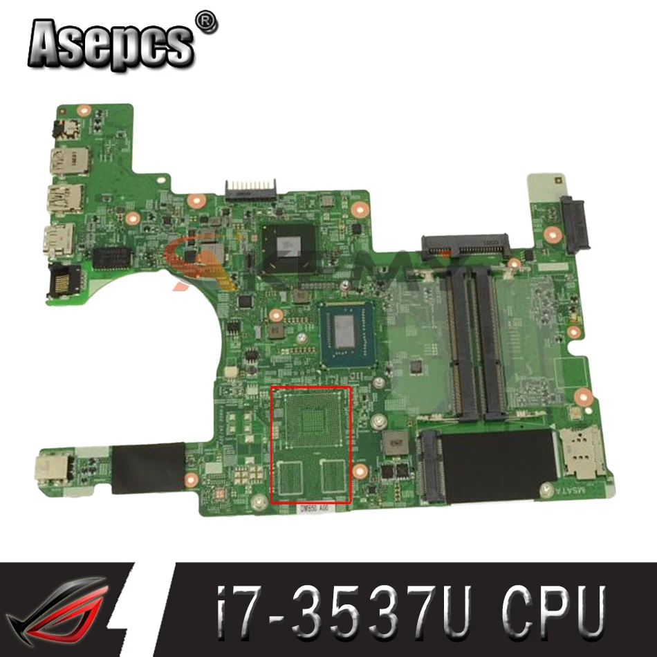 100% рабочая для Dell inspiron 5523 материнская плата CN-01024G 01024 г 1024 i7-3537U DMB50 11307-1 проверка