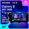 TEYES CC3 For Toyota Camry 8 XV 70 2017 2022 Car Radio Multimedia Video Player Navigation stereo GPS Android 10 No 2din 2 din dvd ► Photo 1/6