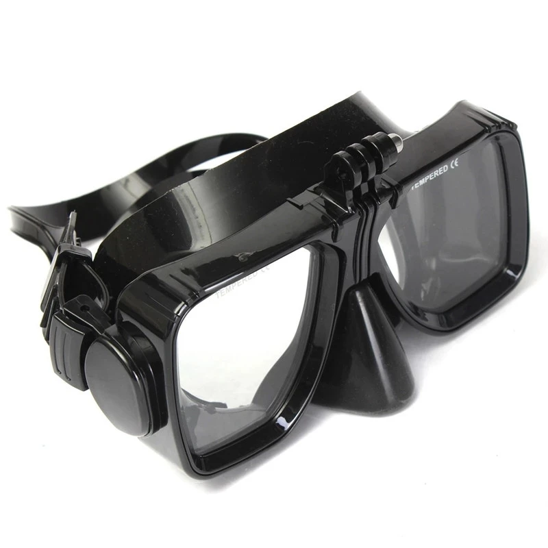 Professional  Diving Scuba Snorkeling Masks with GoPro Mount  Anti-Fog Goggles Glasses Swimming Fishing Equipment  Camera Holder 4