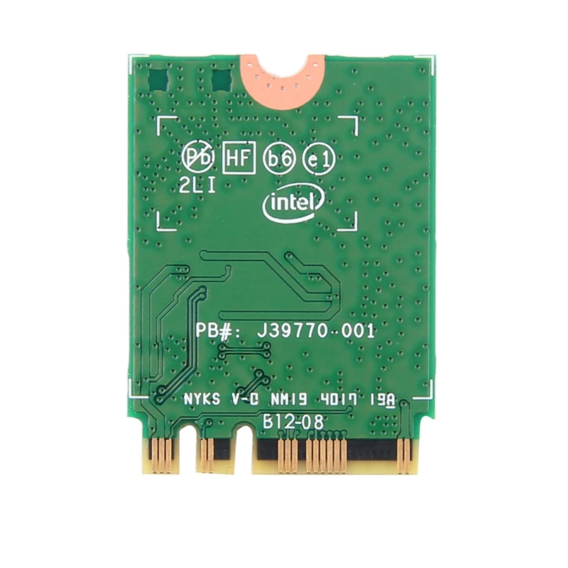 Beste Dual Band Wireless AC 9260 voor Intel 9260NGW NGFF 802.11Ac MU MIMO 1730Mbps 1.73Gbps WiFi + Bluetooth 5.0 kaart Fit Windows 10