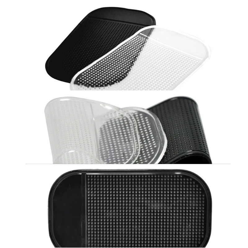 Car Dash Grip Mat Mobile Phone Holder Anti Slip Silicone Super Sticky Pad Dashboard Mat Interior Accessories car non slip mat non slip mat car dashboard mat non slip dash mat dash adhesive holder silicone anti slip pad silicone anti skid pad
