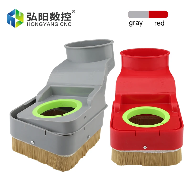 CNC Spindle Dust Collector CNC Dust Cover Brush Free Fall Engraving Machine Woodworking Dust Cover CNC Spindle Milling Machine Collector